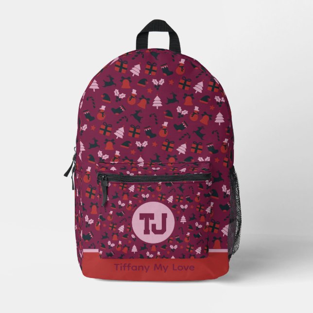 Unique Preschool Bachelor Weekend Backpack For Gir (Front)