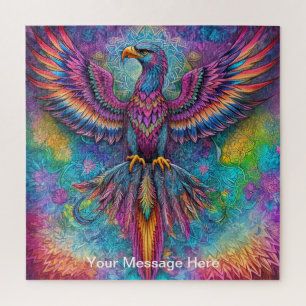 Unique psychedelic & fun personalised jigsaw puzzle
