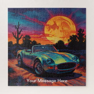 Unique psychedelic & fun personalised jigsaw puzzle