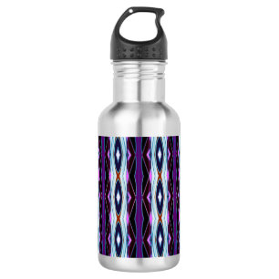 Unique Purple Pattern 532 Ml Water Bottle