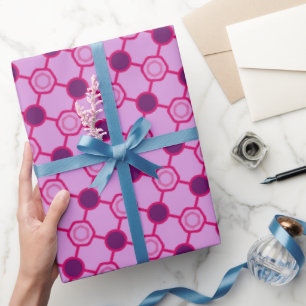 Unique Radiant Vintage Joyful Birthday Party Wrapping Paper