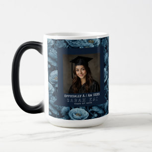 Unique Ranunculus Floral Graduate Coffee Magic Mug