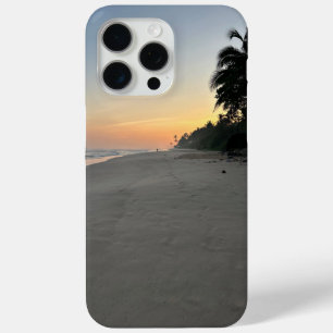 Unique Real Ocean Beach Photo Sun set iPhone 15 Pro Max Case