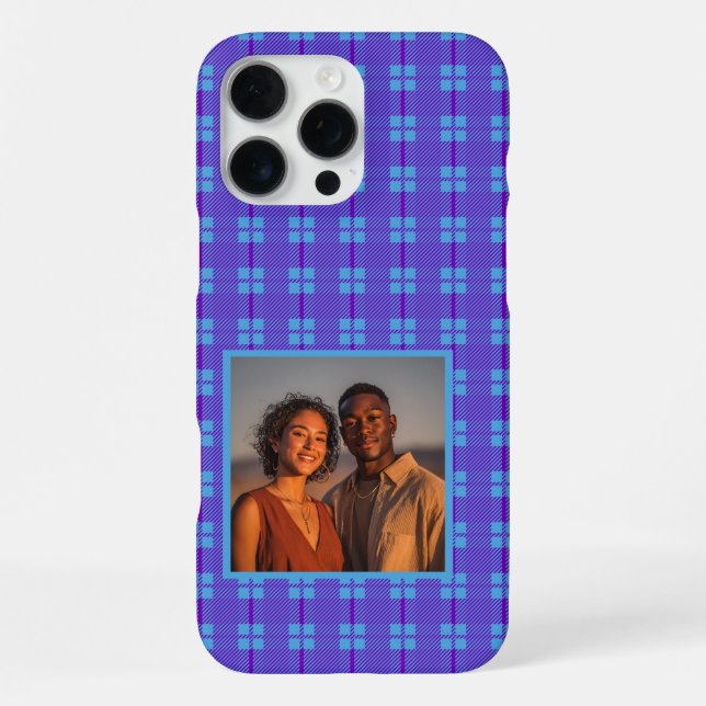 Unique Retirement Gifts For Dad Plaid Pattern  iPhone Case (Back)