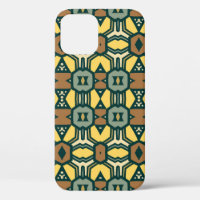 Unique retro geometrical pattern, vintage seamles
