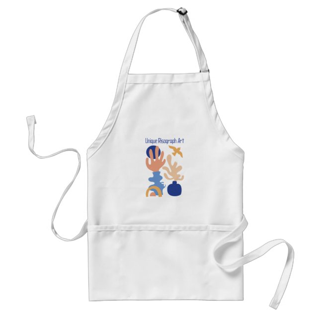 Unique Risograph Art  Standard Apron (Front)