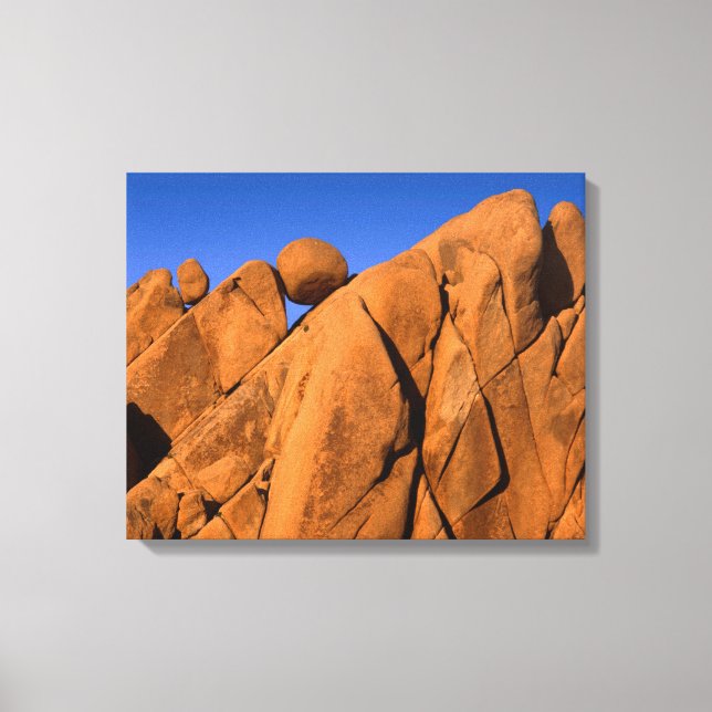 Unique rock formation, California Canvas Print (Front)