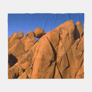 Unique rock formation, California Fleece Blanket