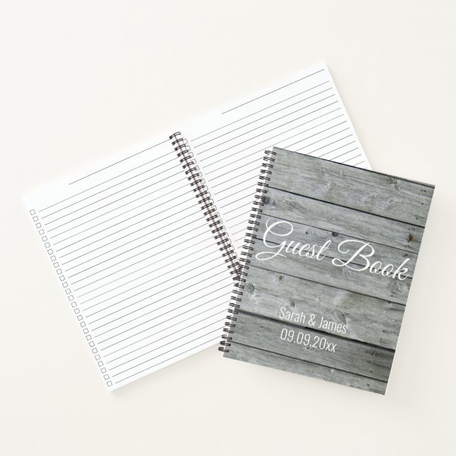 Unique Rustique Mariage campagnard nuptiale livre  (Intérieur)