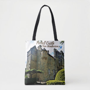 Unique Scottish Clan Henderson's Fordell Castle Tote Bag