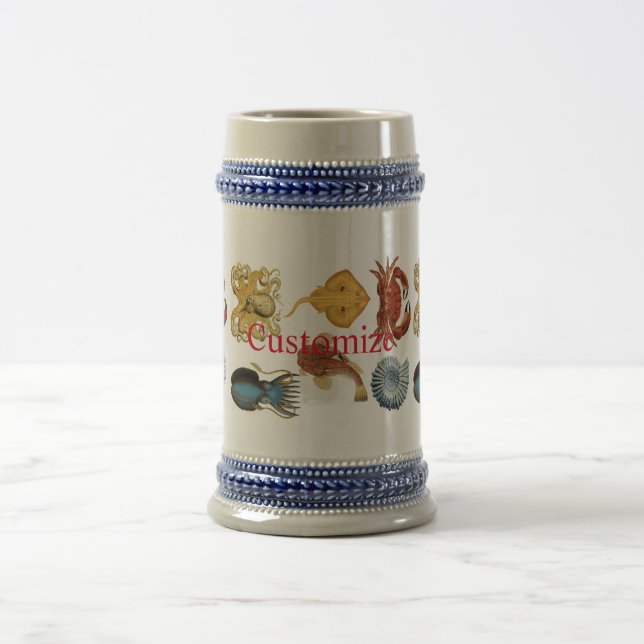Unique Sea Beings Assortment Thunder_Cove Beer Stein (Center)