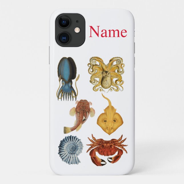 Unique Sea Beings Assortment Thunder_Cove  Case-Mate iPhone Case (Back)