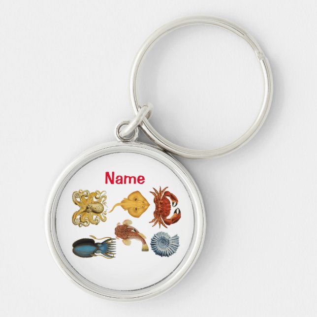 Unique Sea Beings Assortment Thunder_Cove Keychain (Front)