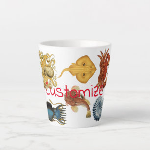 Unique Sea Beings Assortment Thunder_Cove Latte Mug