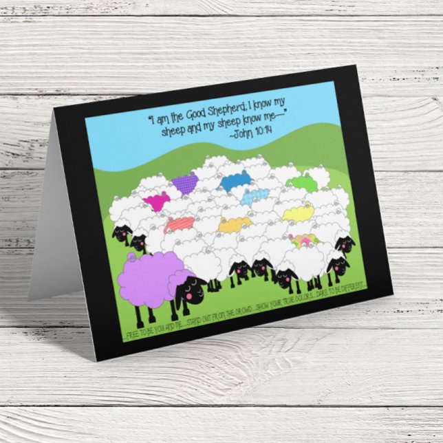 Unique Sheep Birthday Card (Creator Uploaded)