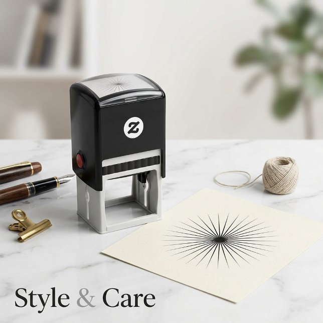Unique Shining Star Crafted Self-inking Stamp (Unique Shining Star Crafted Self-inking Stamp)