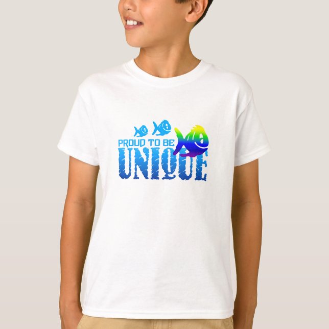 Unique shirt - choose style & colour (Front)