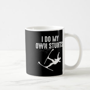 Unique Skiing Art For Men Women Kids Skier Mountai Coffee Mug