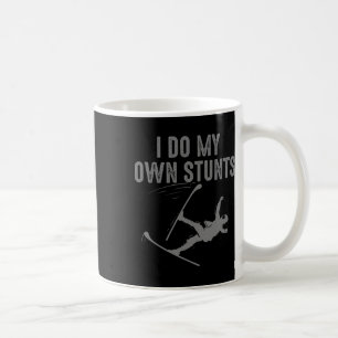 Unique Skiing Art For Men Women Kids Skier Mountai Coffee Mug