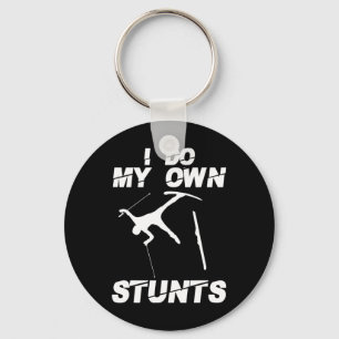 Unique Skiing Art For Men Women Kids Skier Mountai Keychain