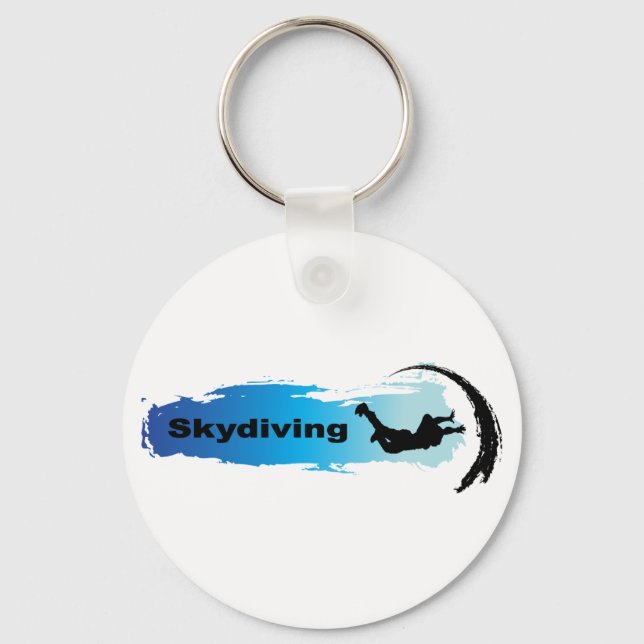 Unique Skydiving Keychain (Front)