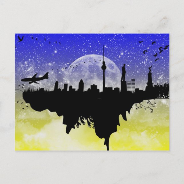 Unique SkyScape Postcard (Front)