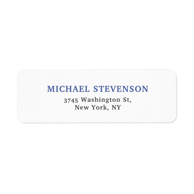 Unique Special Classical Blue White (Front)