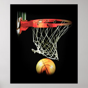 Unique Special Trendy Basketball Poster