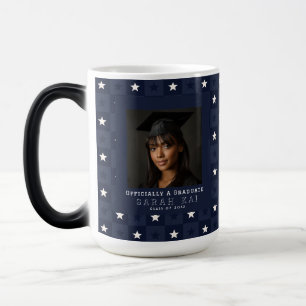 Unique Square Pattern Husband Graduation Gift Magic Mug