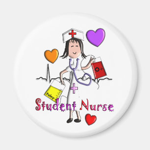 Unique Student Nurse Gifts 3D Graphics Magnet