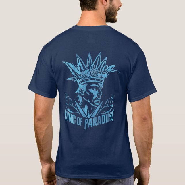 Unique Style Back Printed T-shirt  (Back)