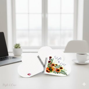 Unique Style & Care Spiral Notebook
