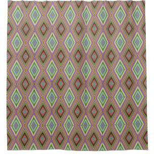 Unique Style Multi Colour Diamond Pattern