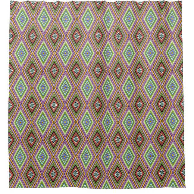 Unique Style Multi Colour Diamond Pattern (Front)