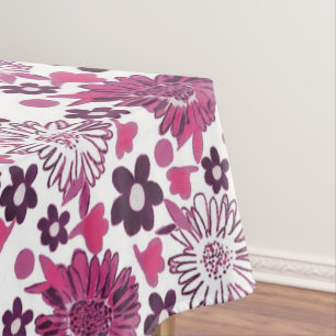 Unique Stylish Floral Vintage Pattern Tablecloth