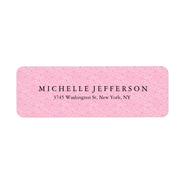 Unique Stylish Modern Elegant Pink Points (Front)