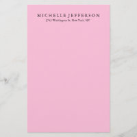 Unique Stylish Modern Elegant Pink