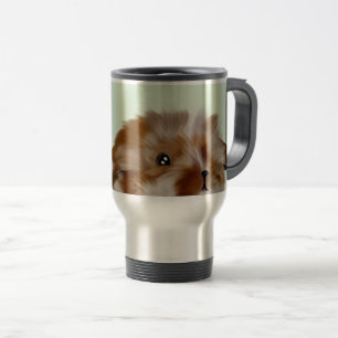 Unique Stylized Face Art Custom Travel Mug