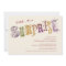 Unique Surprise Party Invitations