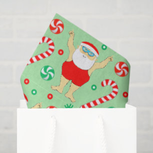 Unique Swimming Holiday Gift Tissue Paper