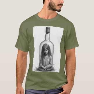 "Unique T-Shirt Design  A striking photo of a girl