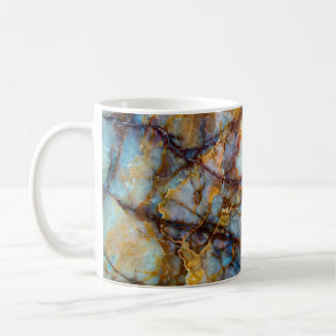 unique texture of natural stone - marble, onyx, gr coffee mug