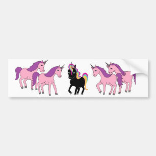 Unique Unicorn Bumper Sticker