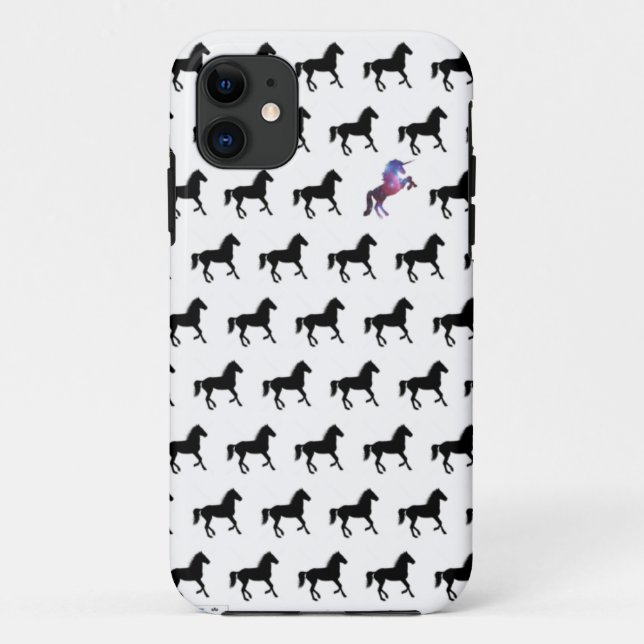 Unique Unicorn Case-Mate iPhone Case (Back)