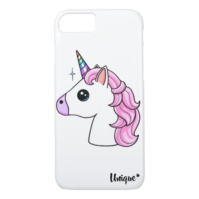 Unique unicorn sparkly iphone case! Beautiful! Case-Mate iPhone Case (Back)