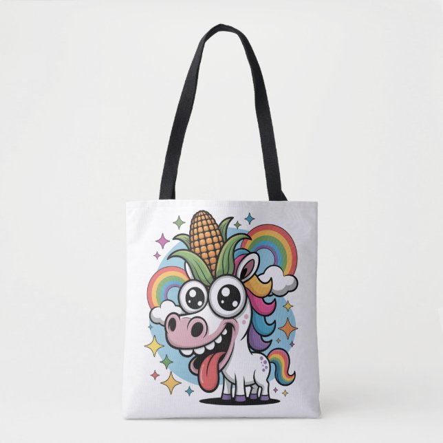 Unique Unicorn Tote Bag (Front)