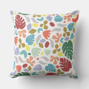 Unique Urban Colourful Trendy Flat Design Outdoor Pillow