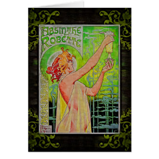 Unique Vintage Absinthe Green Fairy