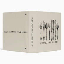 Unique Vintage Flatware and Your Text Recipe