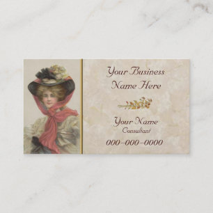 Unique Vintage Keepsake Business Card